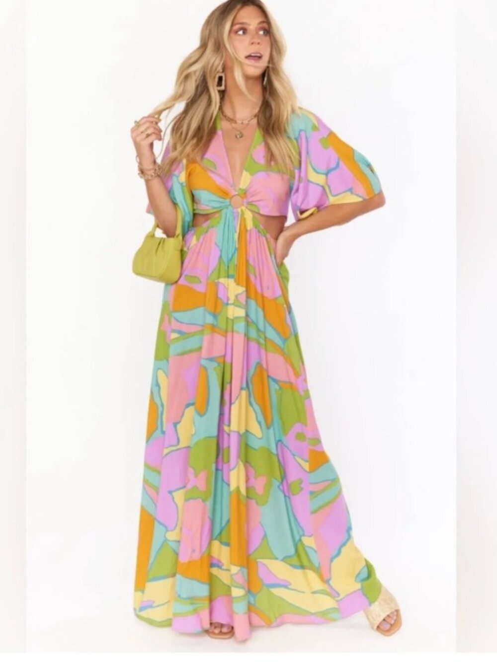 Show Me Your MuMu Pastel Dana Dress Size M